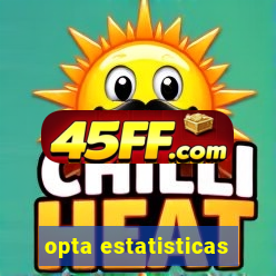 opta estatisticas